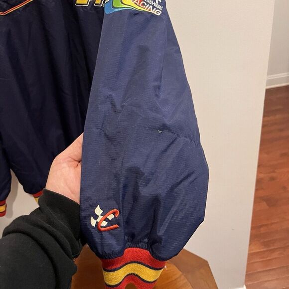 Jeff Gordon NASCAR Jacket Chase Authentics Dupont XL Pullover Windbreaker *Flaw - Picture 9 of 12